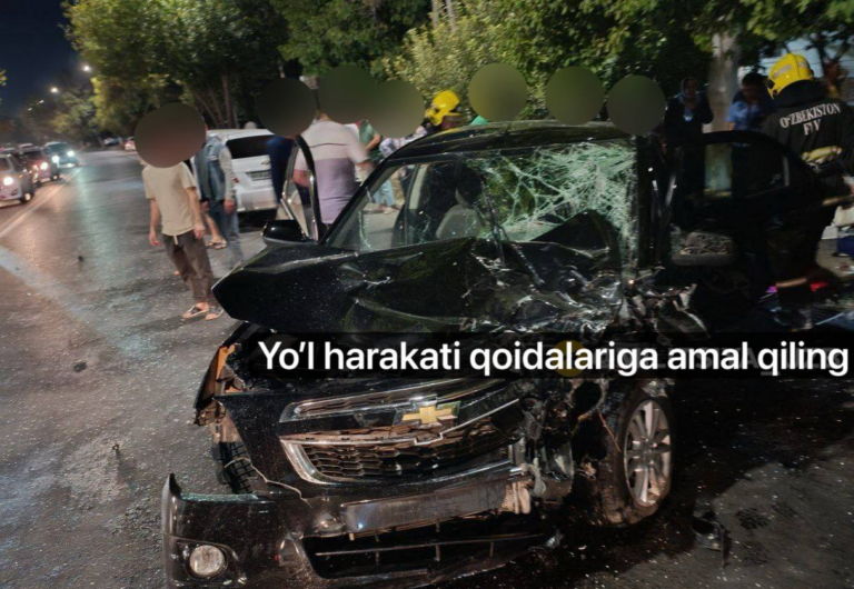 Toshkentda Cobalt va Changan to‘qnashdi.